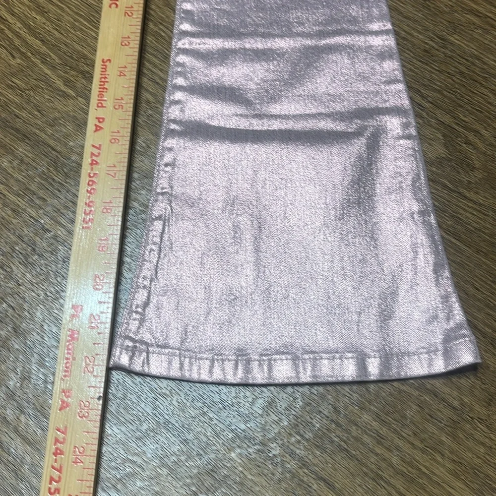 OshKosh B'gosh Metallic Pink Flare Pants